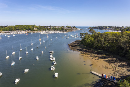 Vue de l'estuaire de l'Odet _ Bénodet