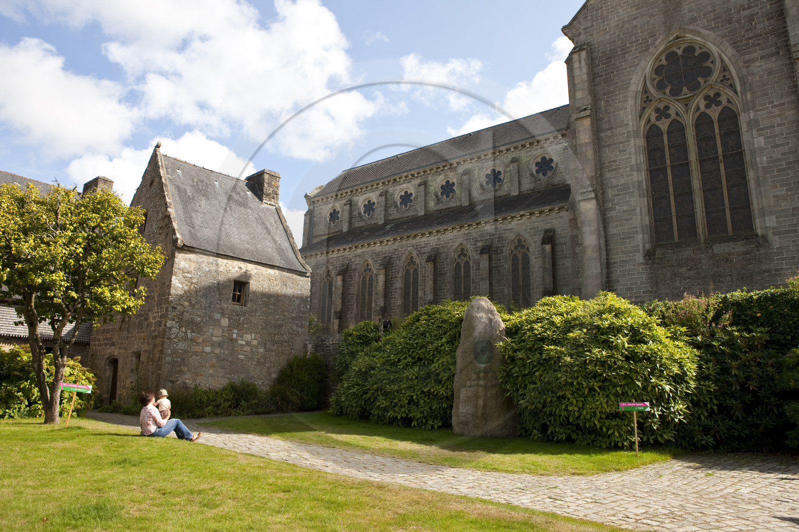L'église du Sacré-Coeur à Pont-Scorff