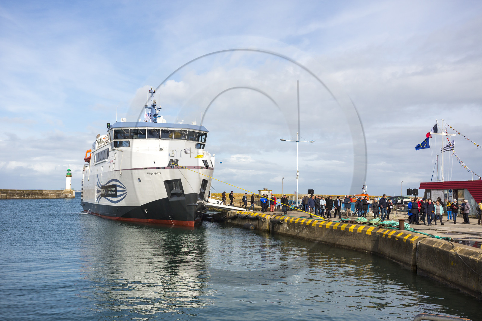 Inauguration du bateau le « BREIZH NEVEZ »