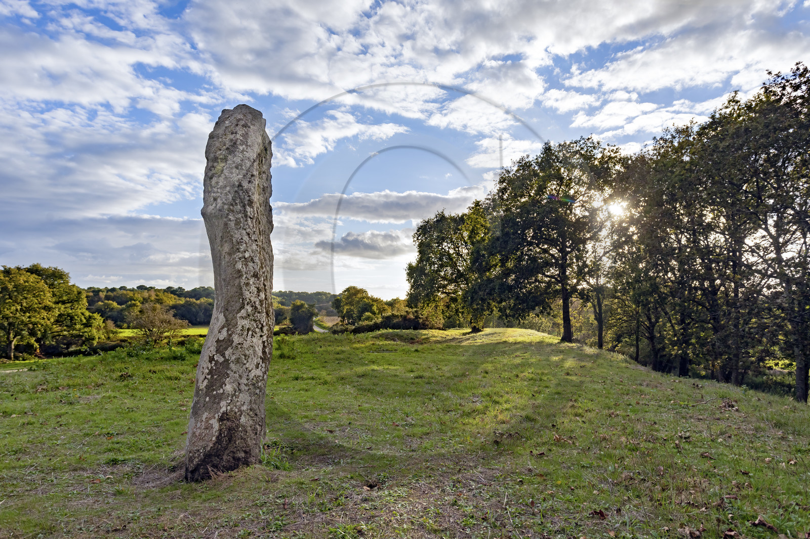 Le tumulus du Moustoir à Carnac