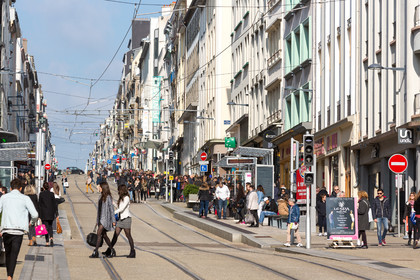Rue Jean Jaures à Brest