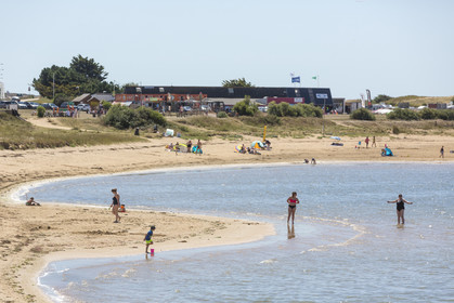 Plage du Bas Pouldu à Guidel