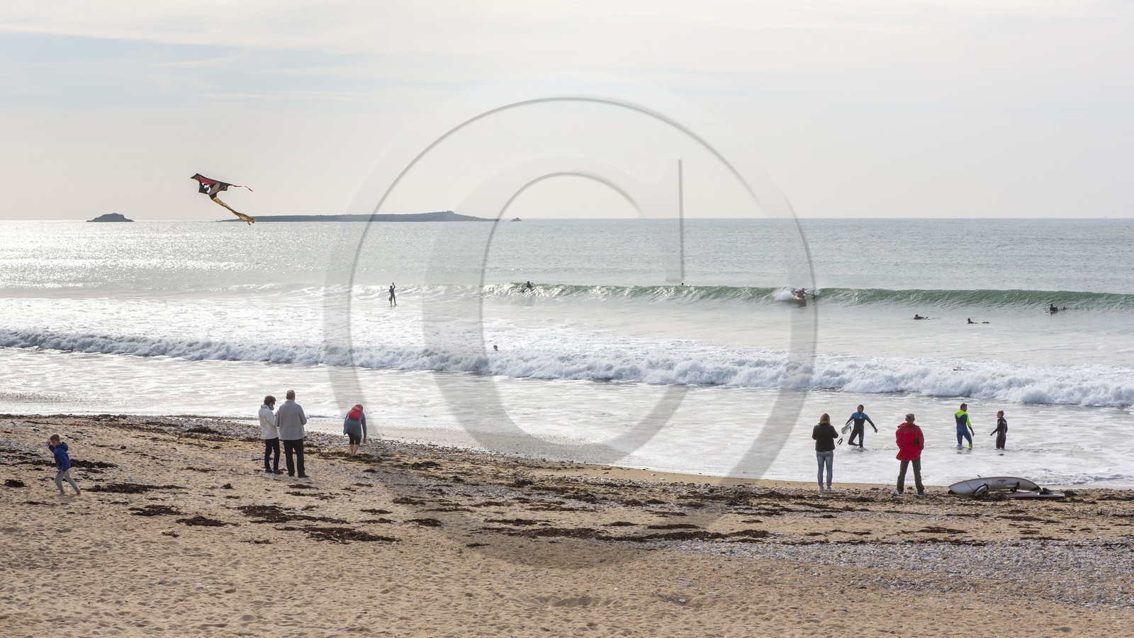 Plage du Mané Gwen à Plouharnel
