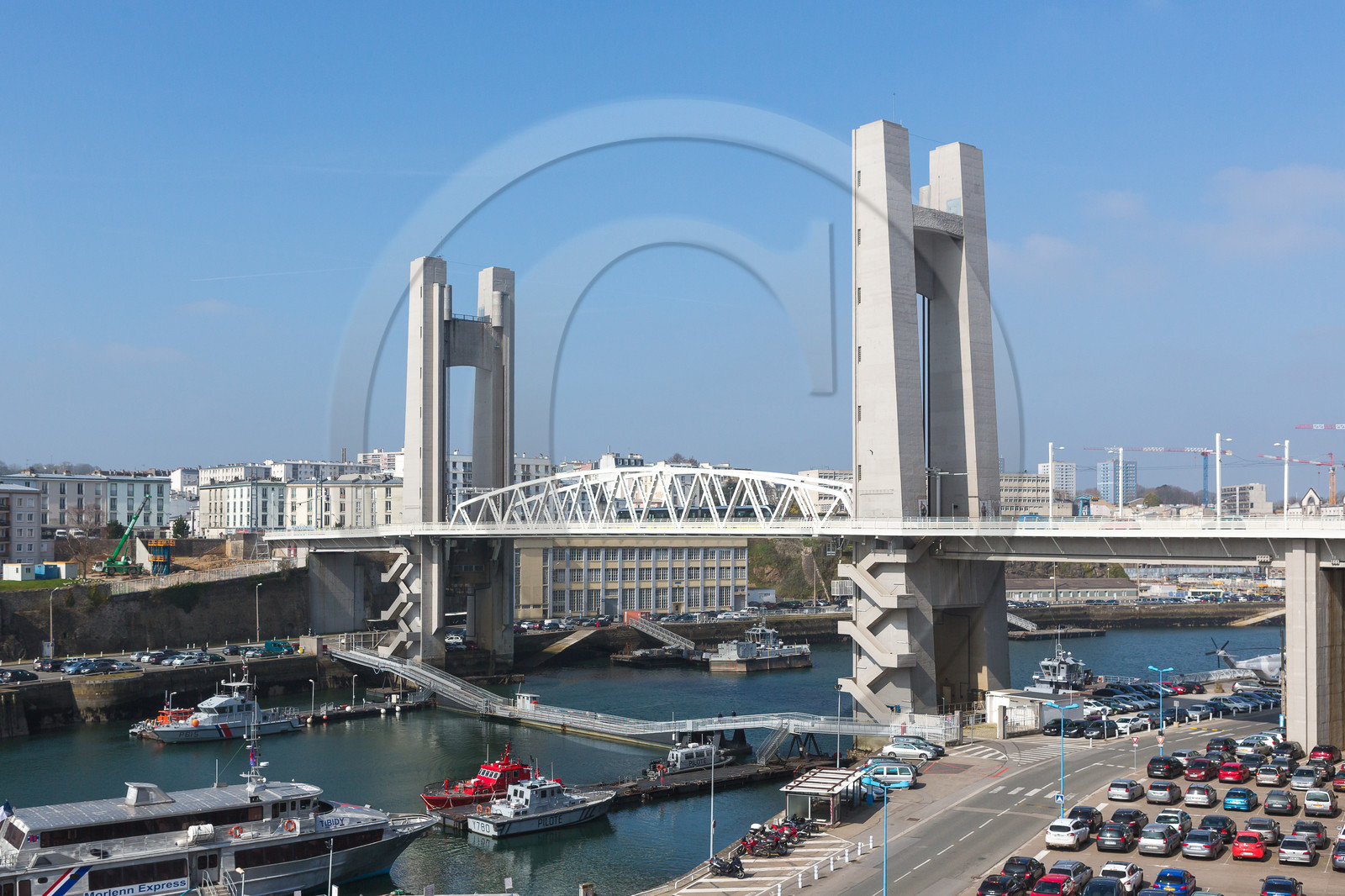 Pont de la recouvrance à Brest