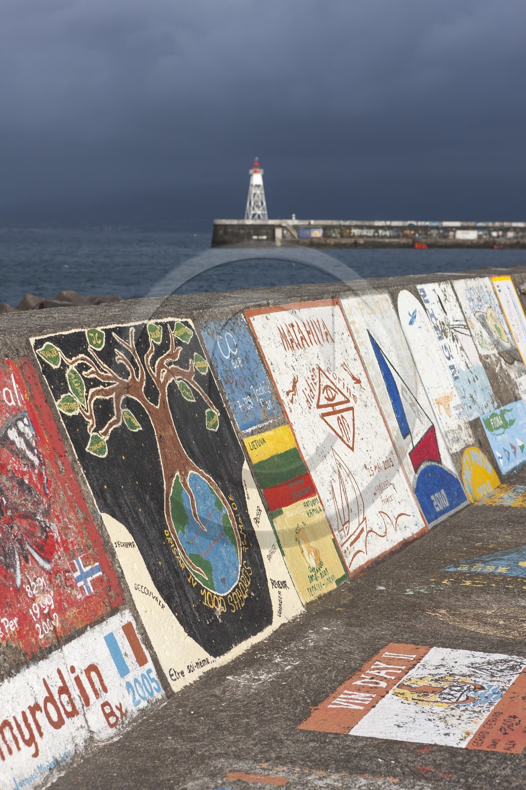 Le port d' Horta_Faial_Archipel des Açores