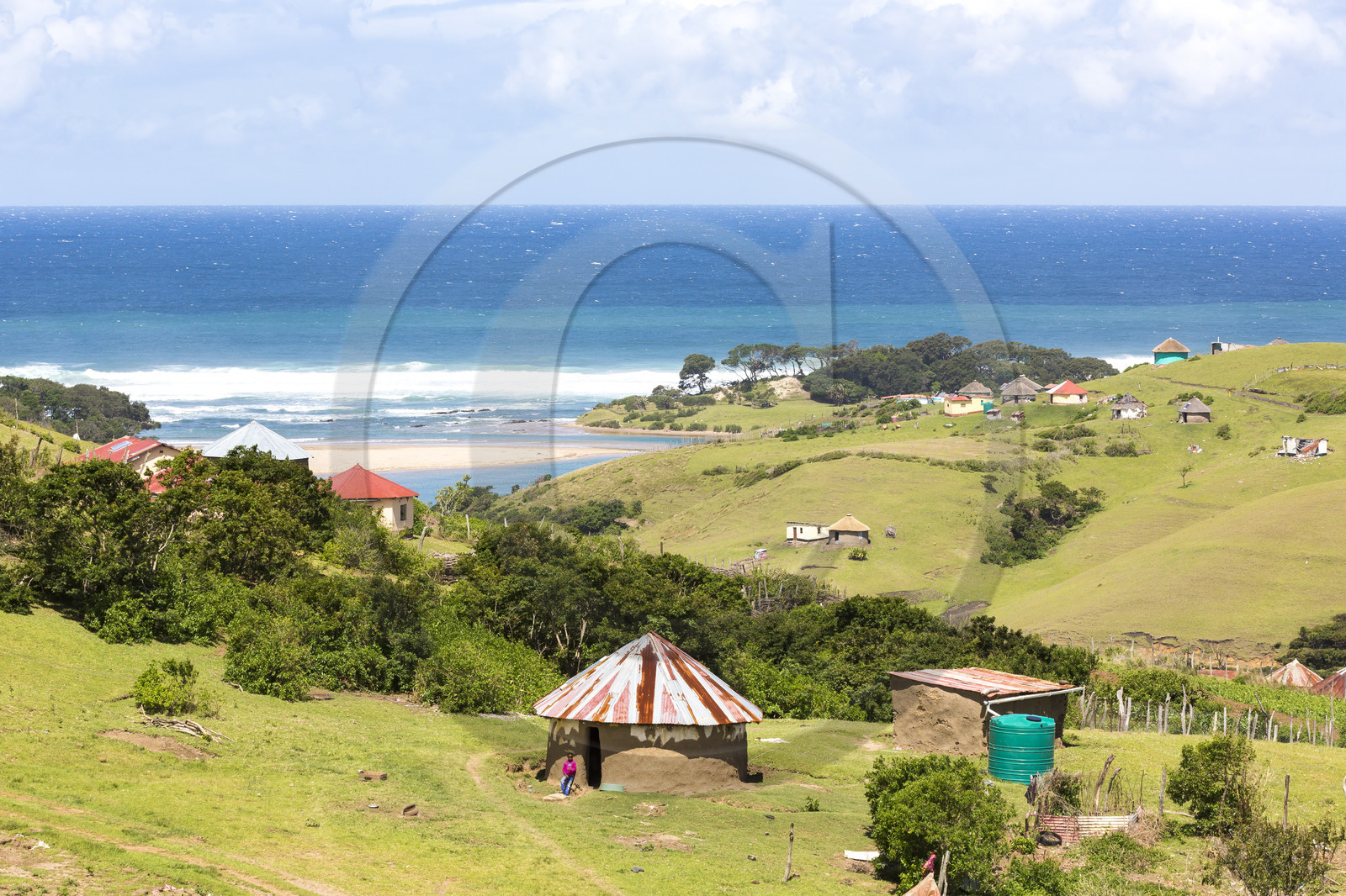 Village Xhosa de Bulungula en Afrique du Sud