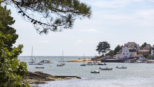 Vue du Pouldu depuis Guidel