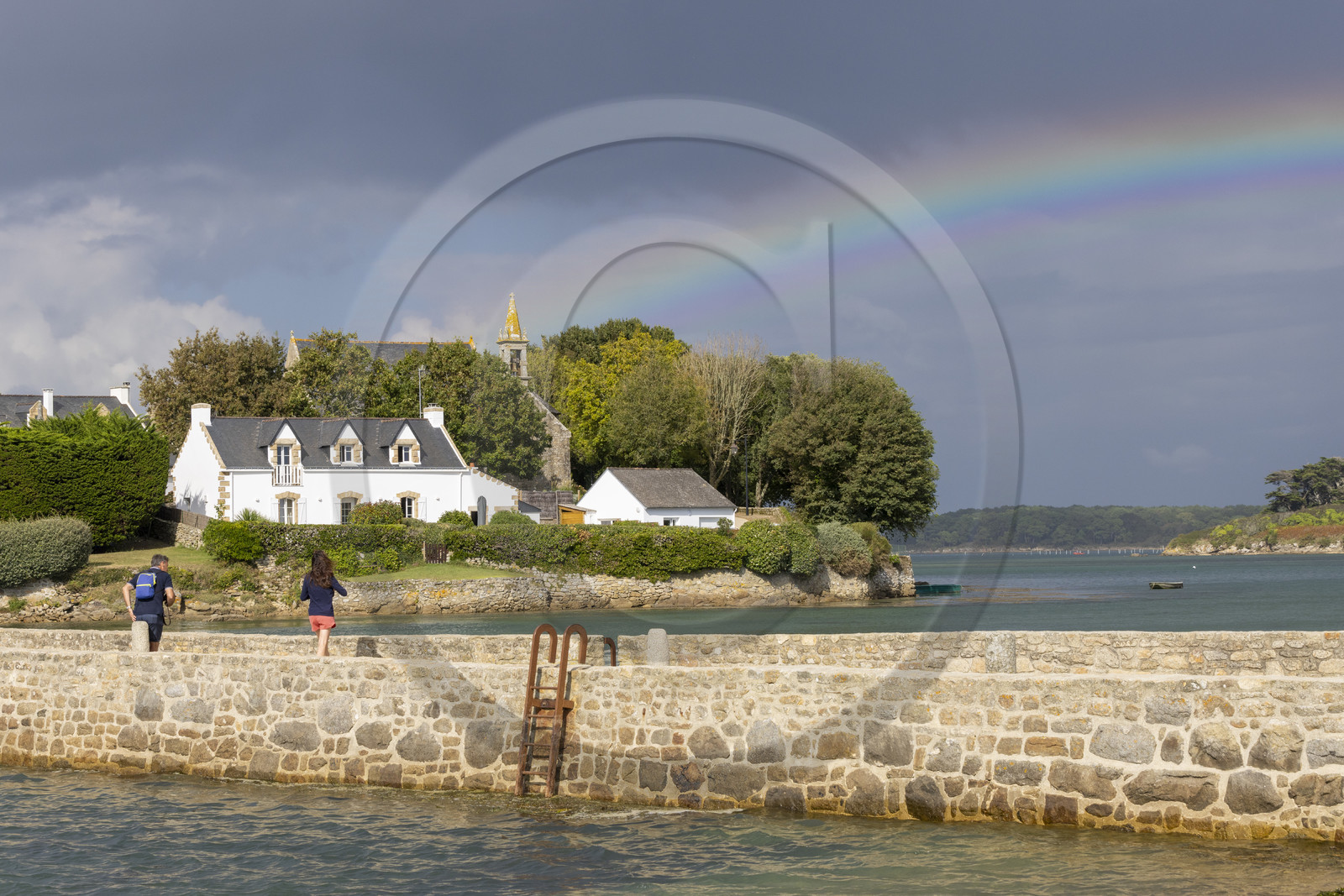 Ilot Saint-Cado à Belz