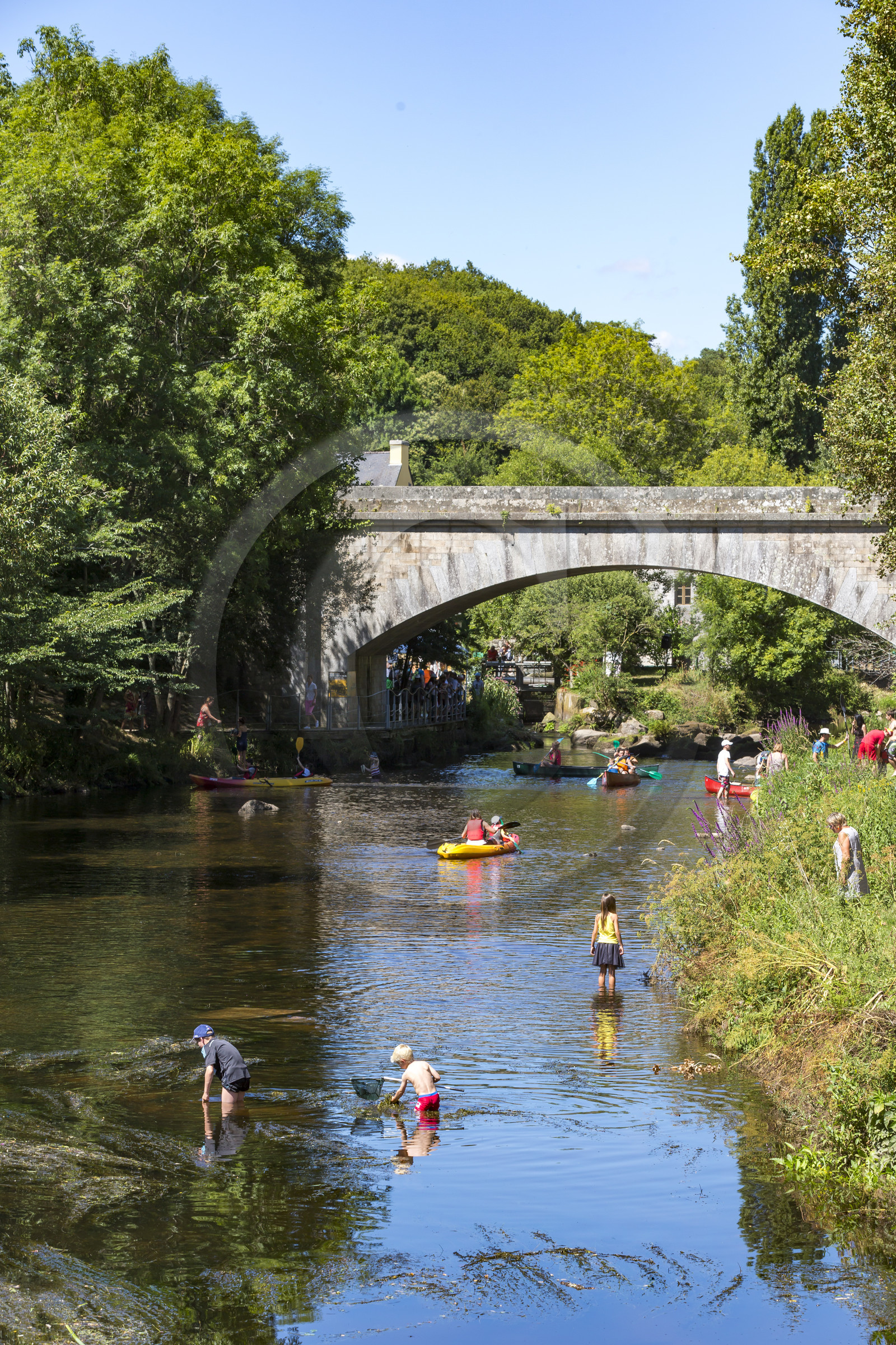 Canoé et Kayak sur le Scorff.