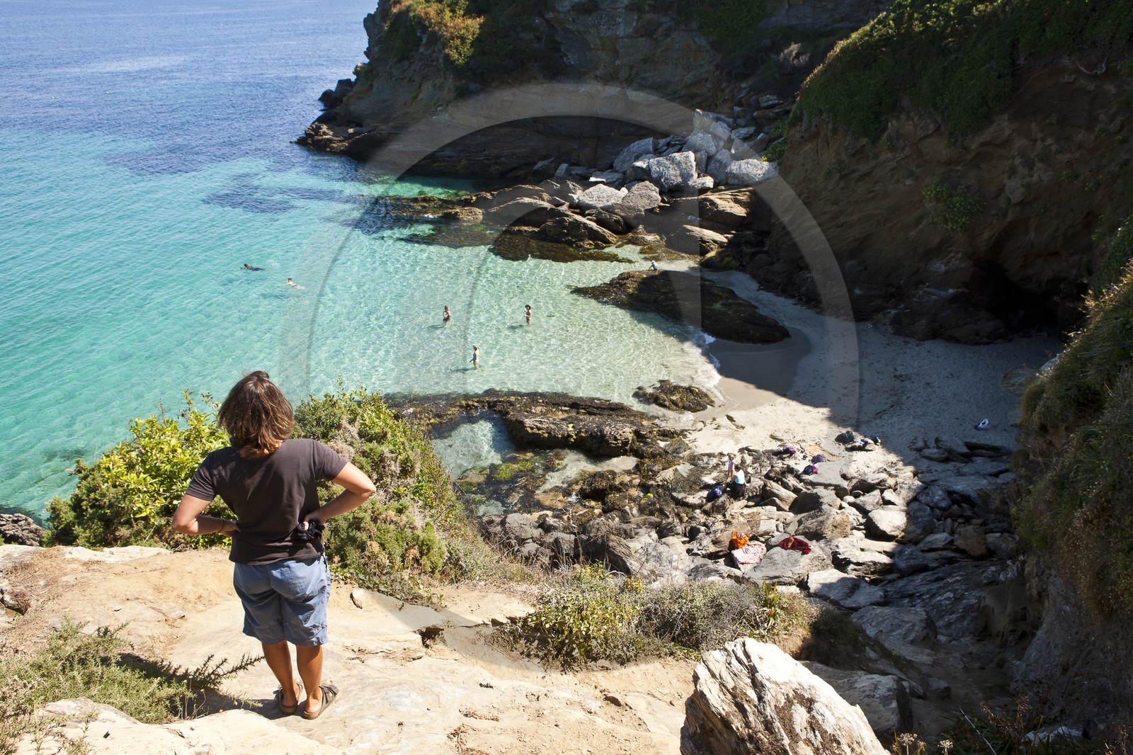 La crique de Poulziorec - Ile de Groix