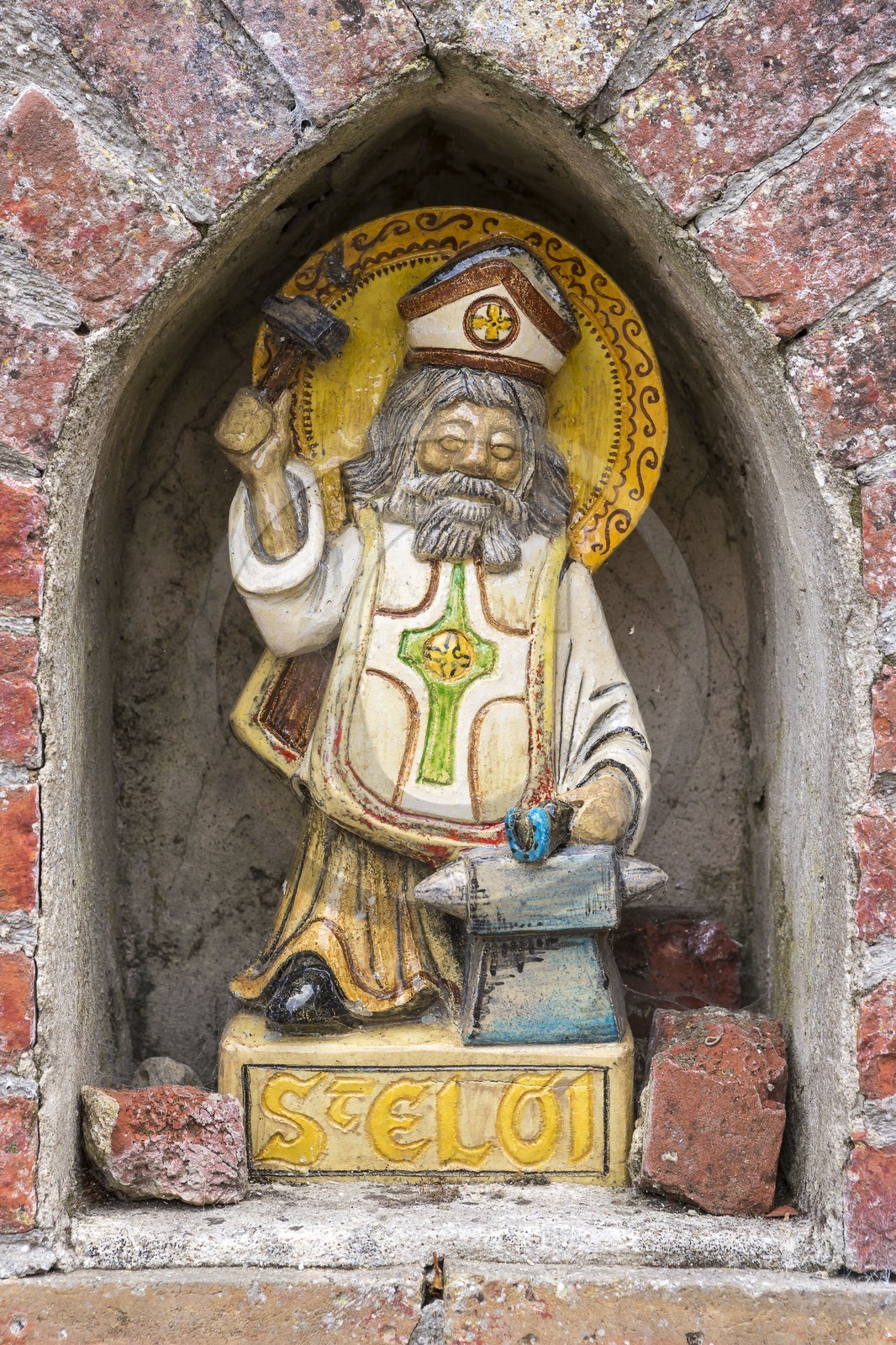 La fontaine Saint Eloi à Landébia