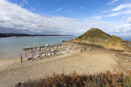 Le port de Gwin Zégal à Plouha