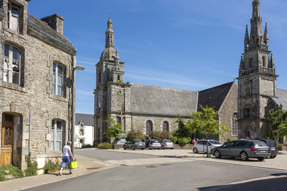 Le bourg de Quistinic
