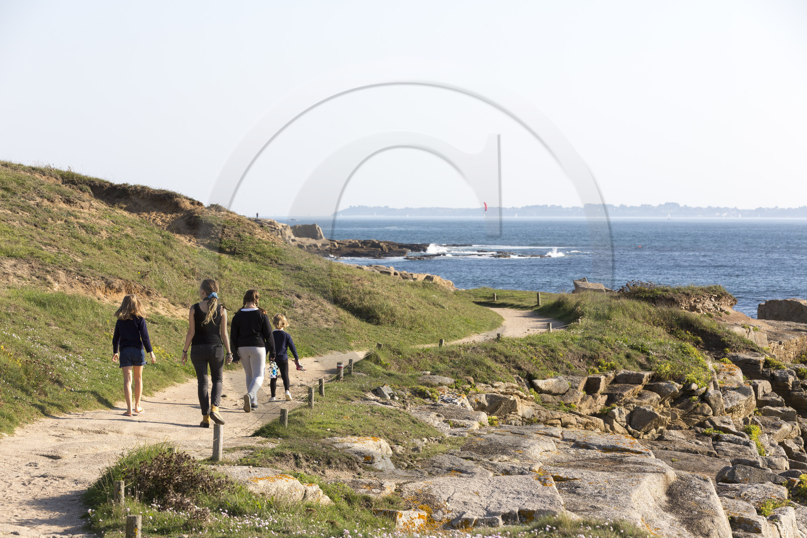sentier littoral à Ploemeur