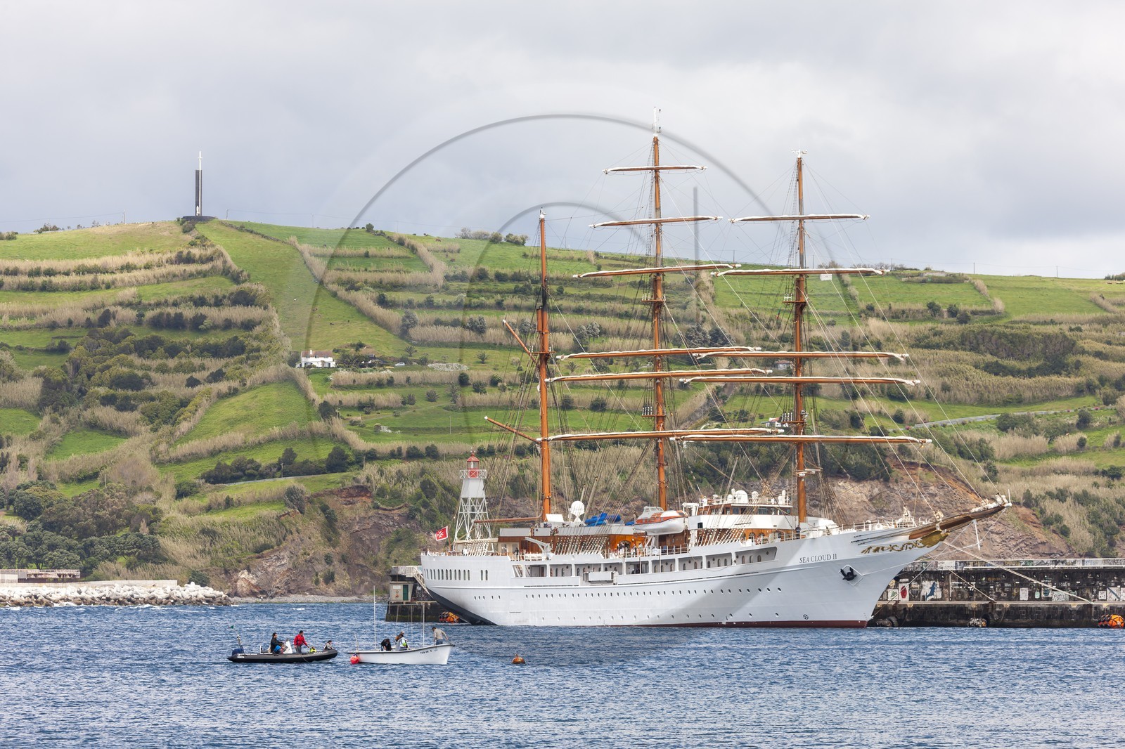 Le port d' Horta_Faial_Archipel des Açores