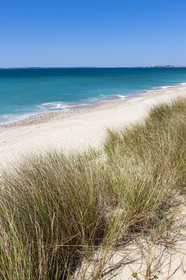La plage de Lines à Gâvres