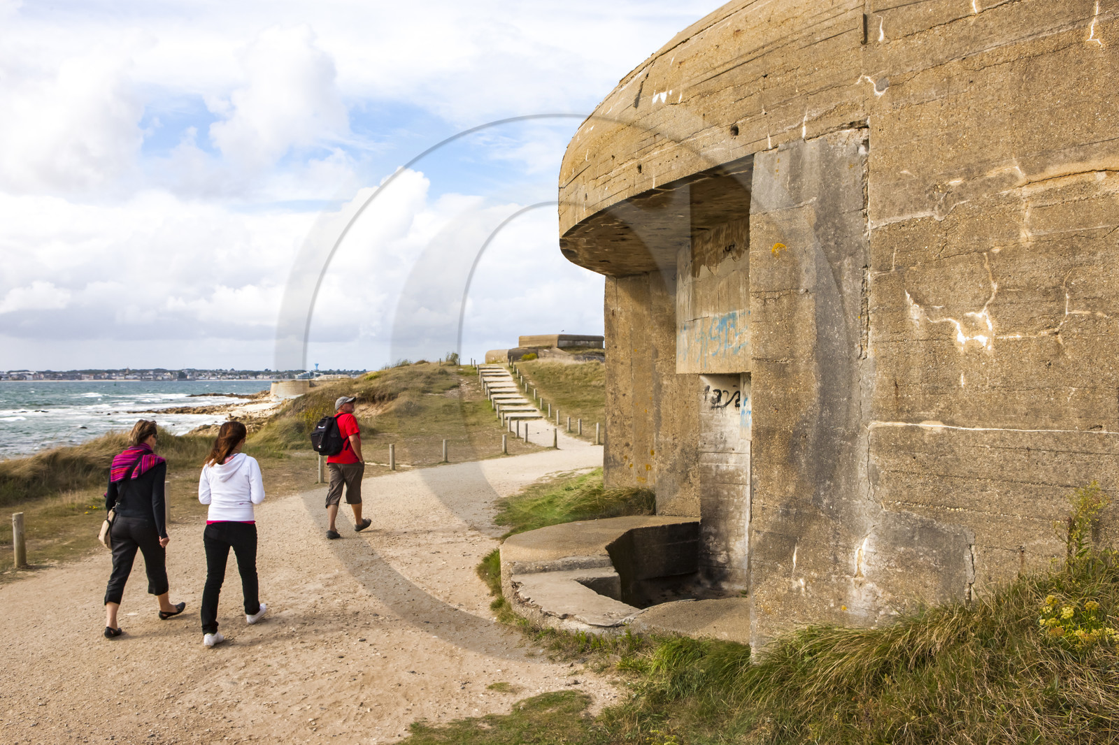 Sentier littoral de la pointe des saisies de Gâvres
