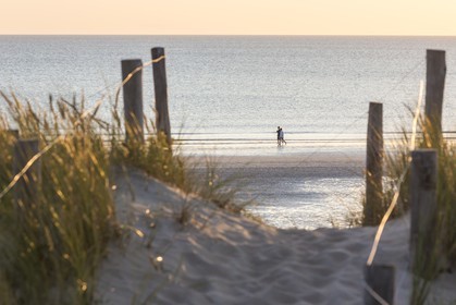 La plage de la Guérite à Plouharnel