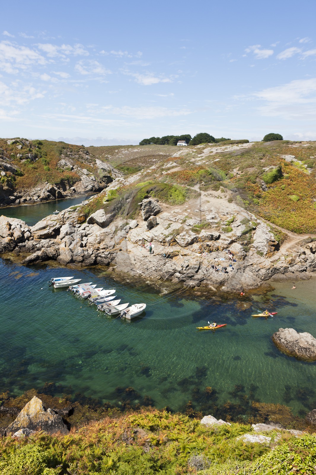 La crique du port Saint Nicolas