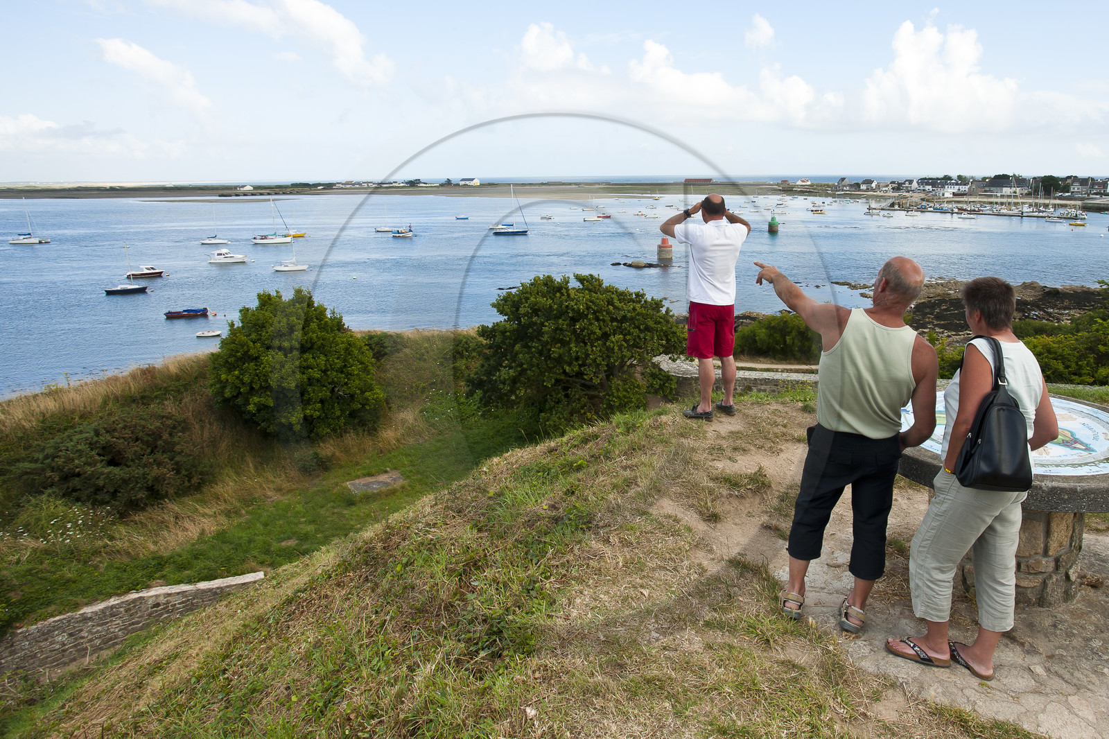 Le fort du Papegaut à Port-Louis