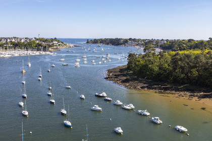 Vue de l'estuaire de l'Odet _ Bénodet