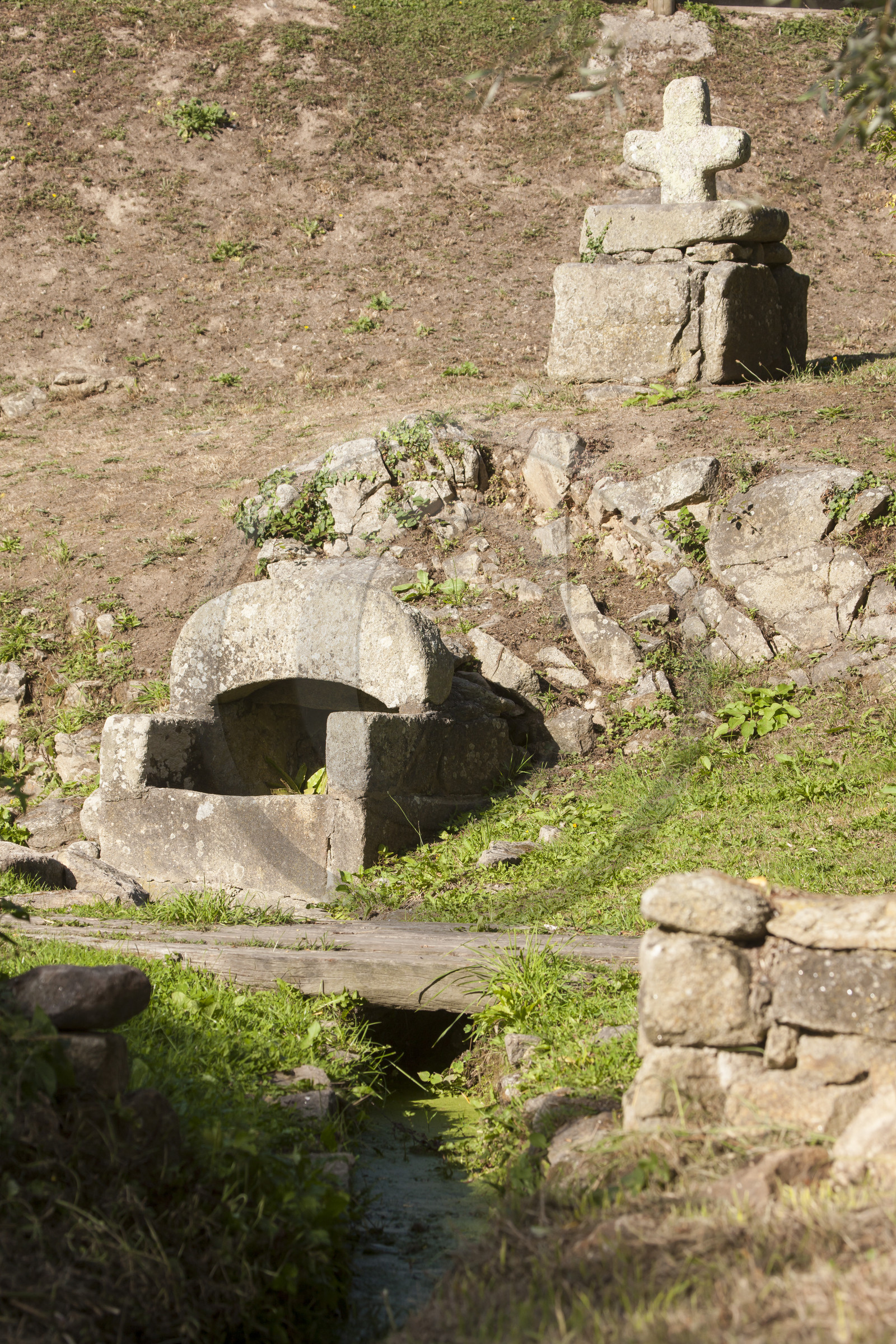 Fontaine de Kerdeff à Larmor-plage